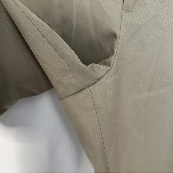 NWT Perry Ellis Portfolio Mens Pants 38x32 Khaki Folio Flex Comfort Waistband - Picture 4 of 14